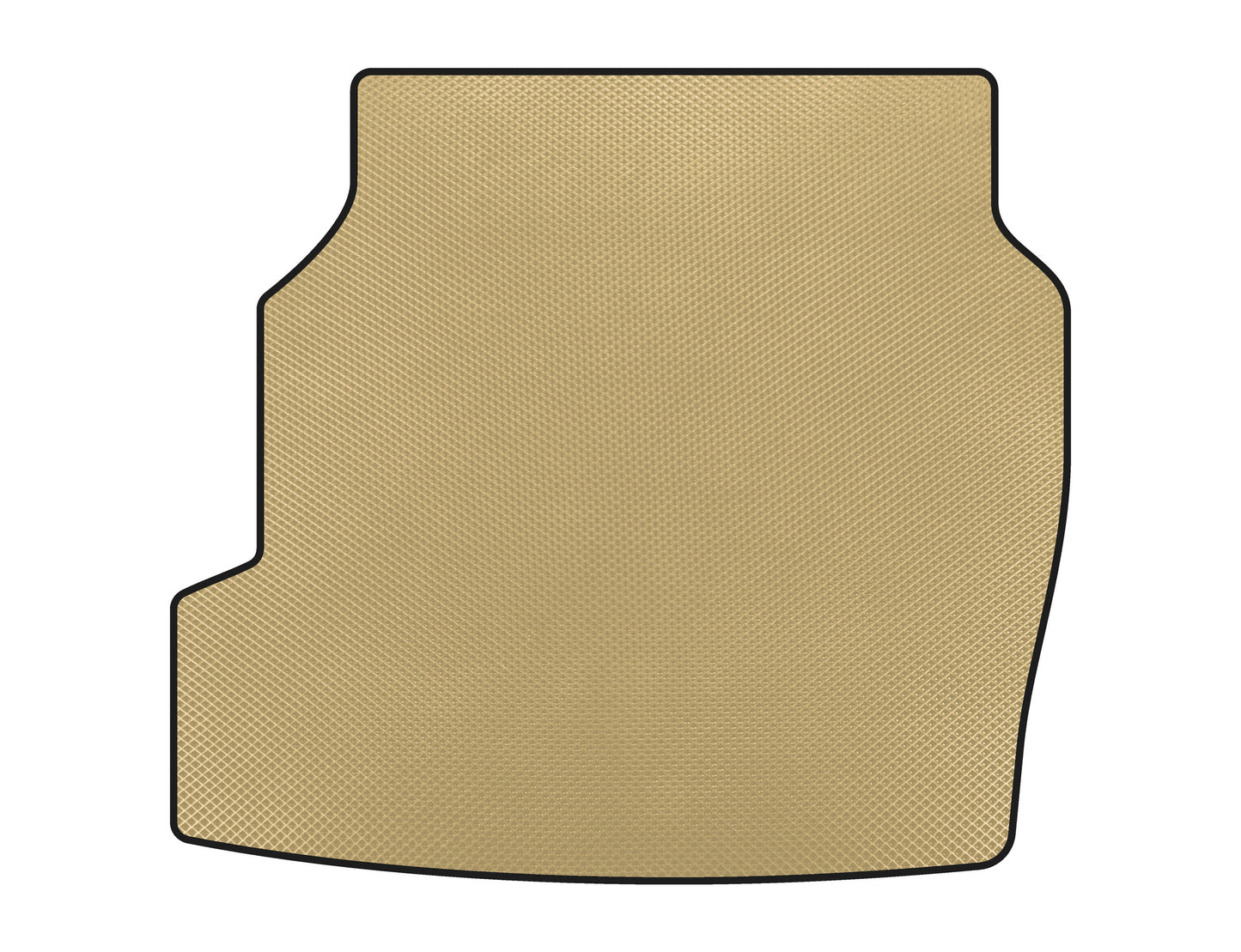 Trunk Mat V2 (SD, Beige) for Renault Latitude 2010-2015 - image 1