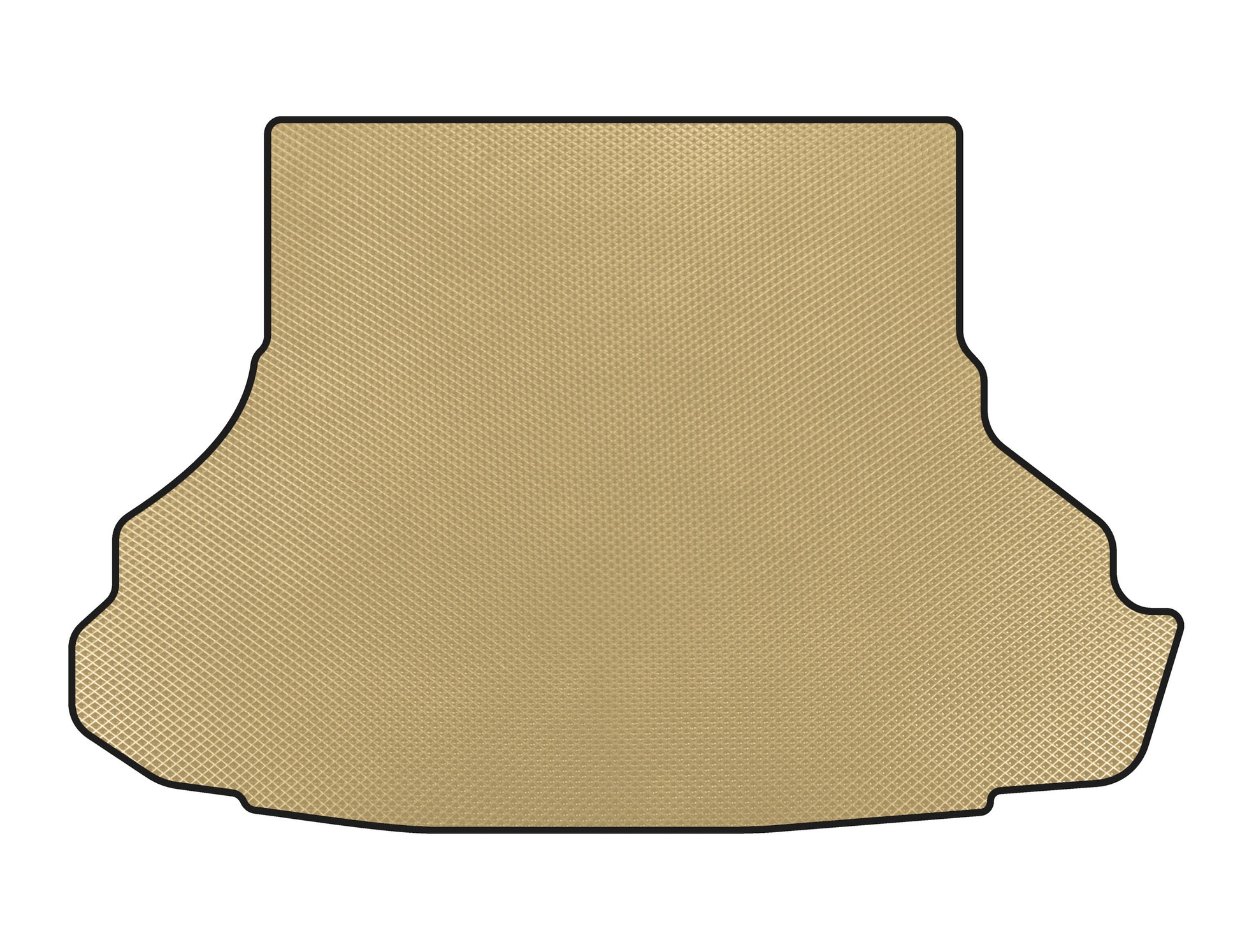 EVA boot mat (Coupe, Beige) for Ford Mustang 2015-2023 - image 1