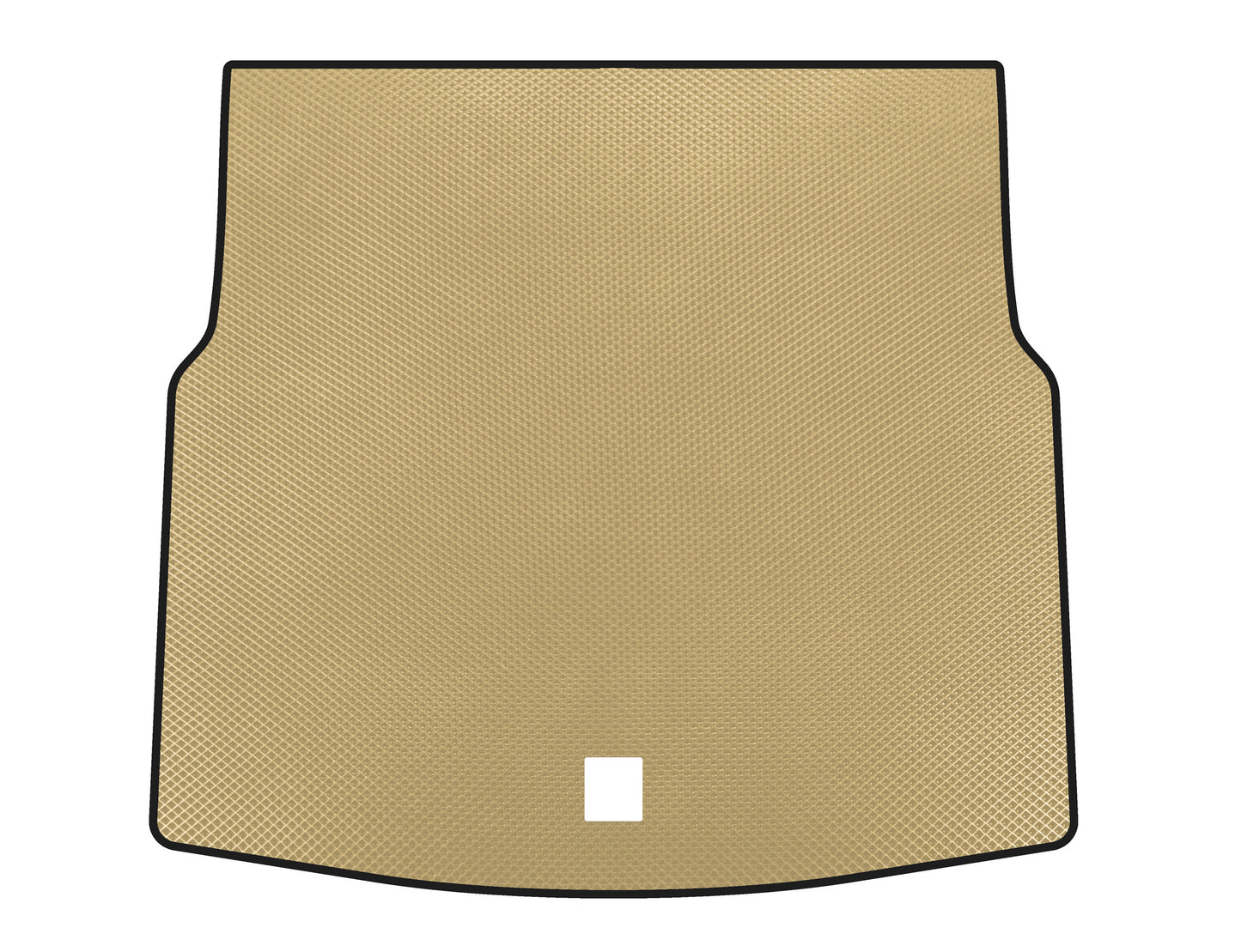 EVA Trunk Mat (SD, Beige) for Mercedes C-сlass W205 2014-2021 - image 1
