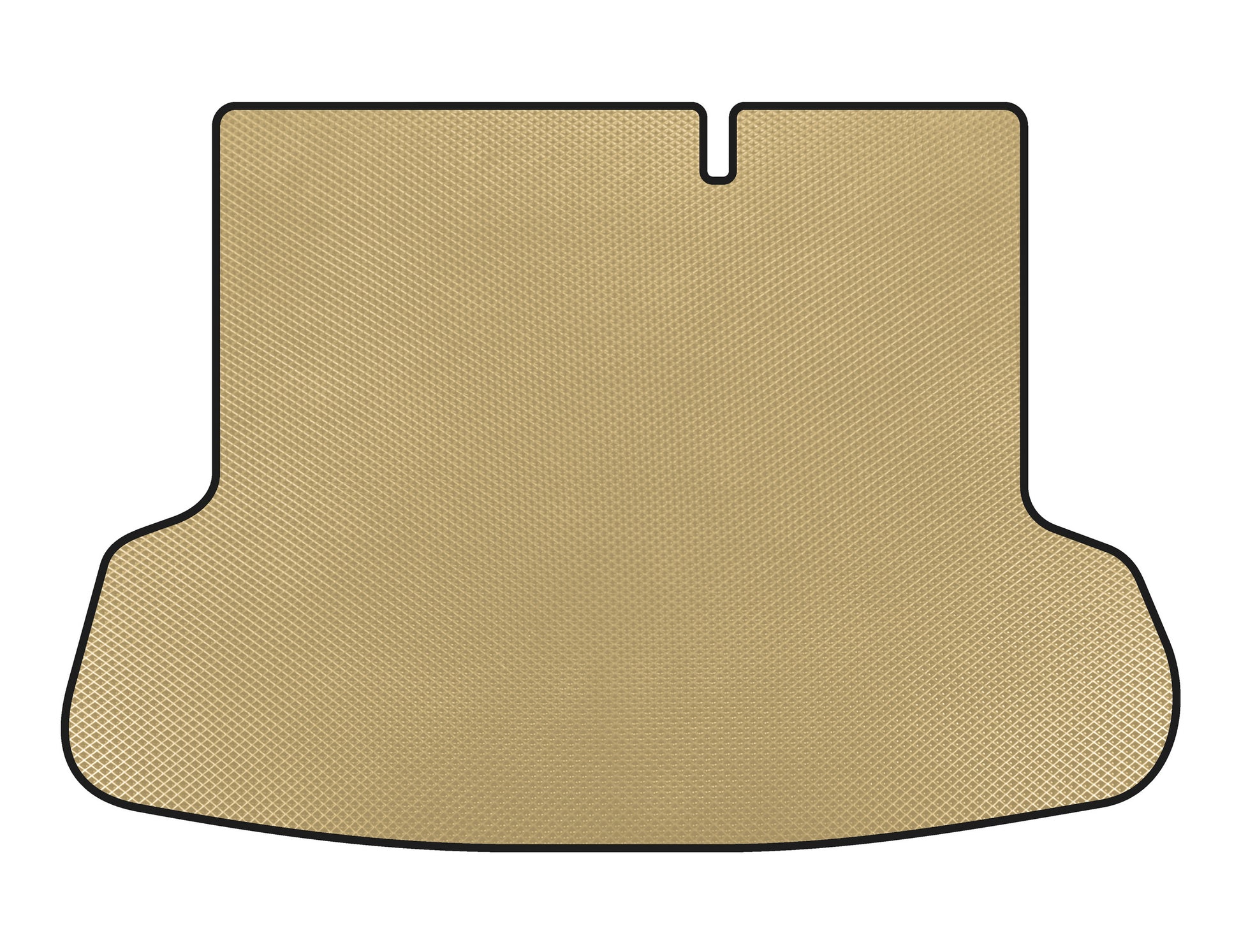 Mat in the trunk EVA (SD, Beige) for Hyundai Accent 2006-2010 - image 1