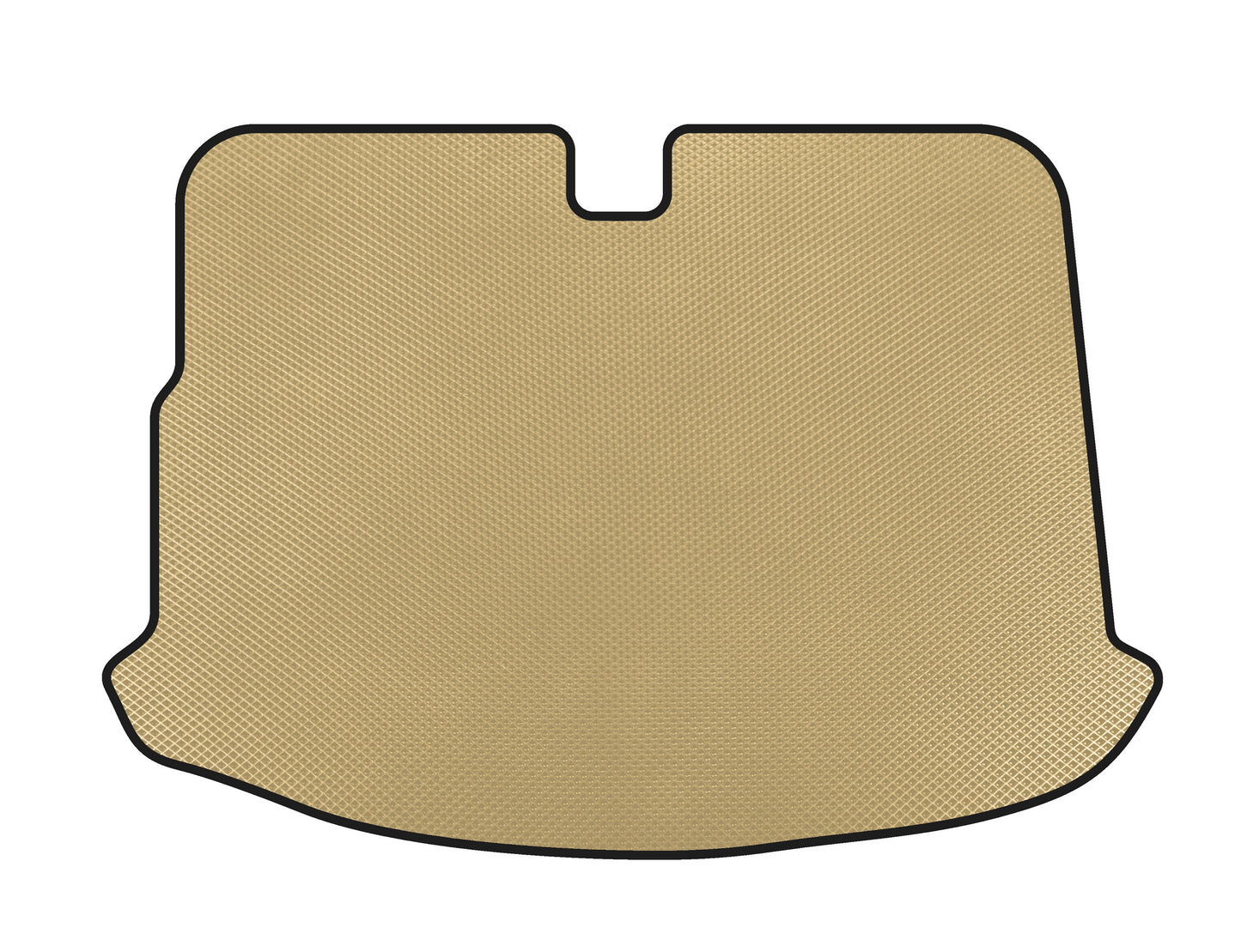 EVA Trunk Mat (HB, 3-Door, Beige) for Volkswagen Scirocco 2008-2017 - image 1