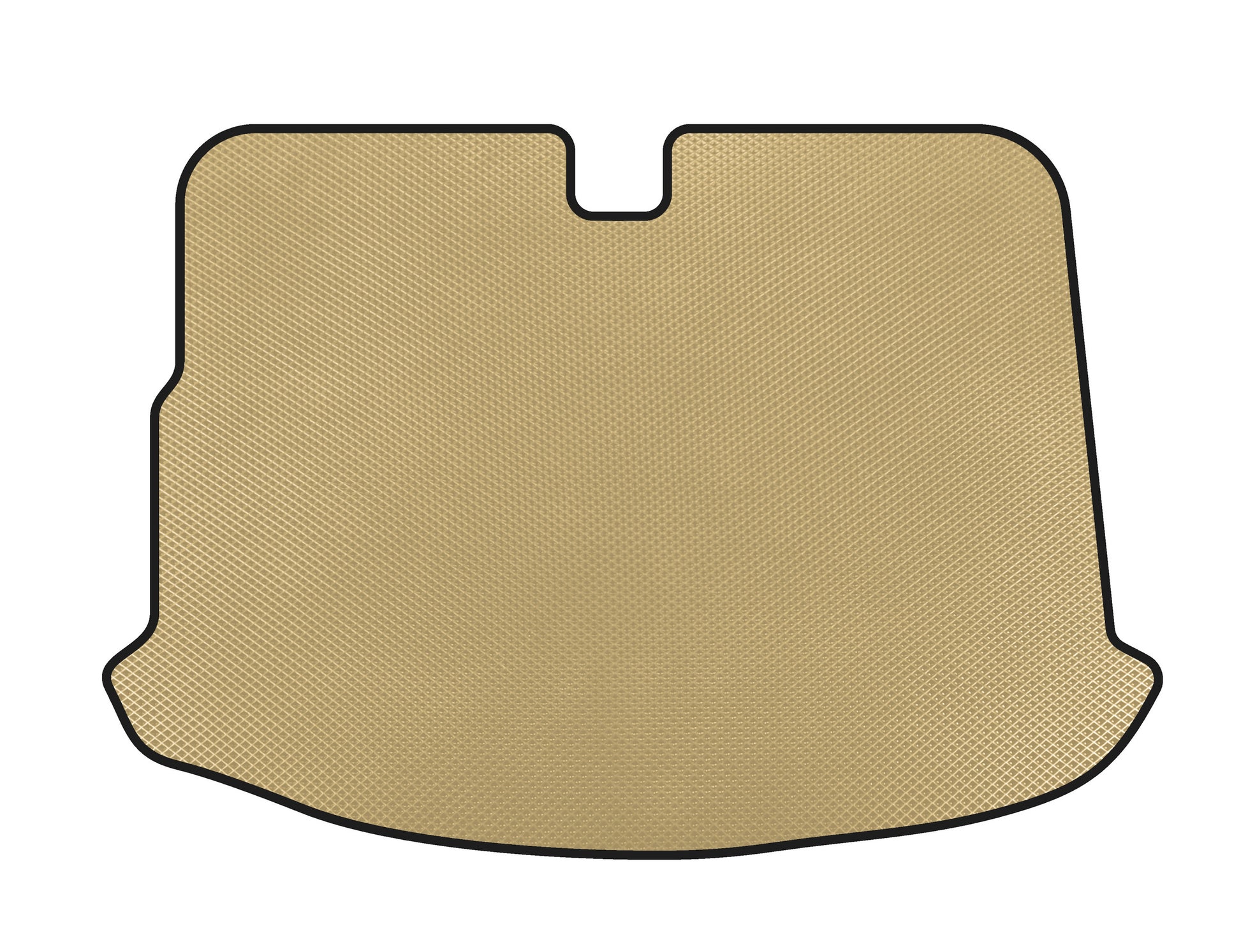 EVA Trunk Mat (HB, 3-Door, Beige) for Volkswagen Scirocco 2008-2017 - image 1