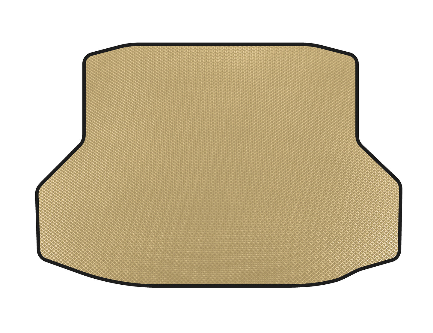 Mat in the trunk EVA (SD, Beige) for Honda Civic Sedan X 2016-2021 - image 1
