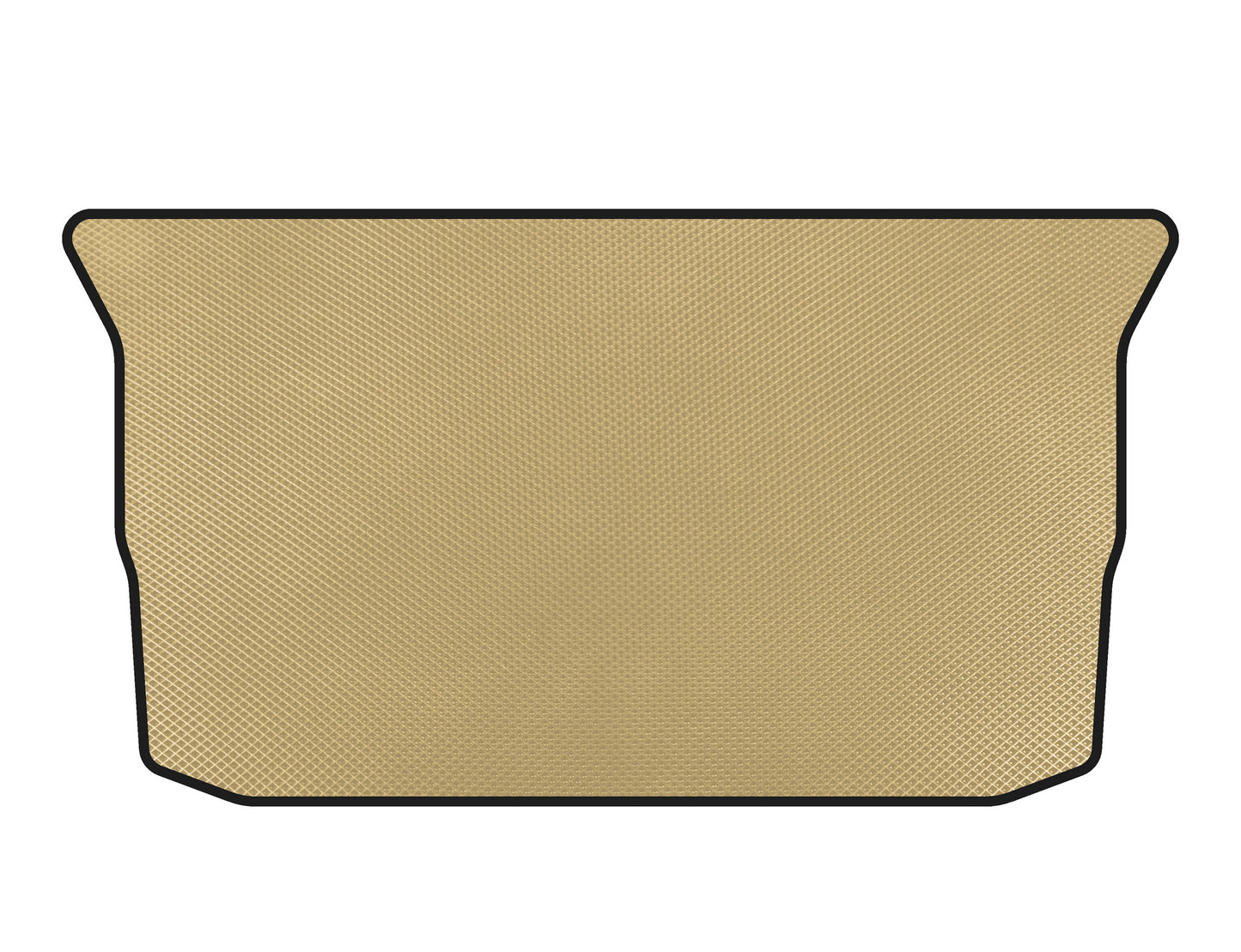 Mat in EVA trunk (HB, 5-door, Beige) for Smart 2014↗ - image 1