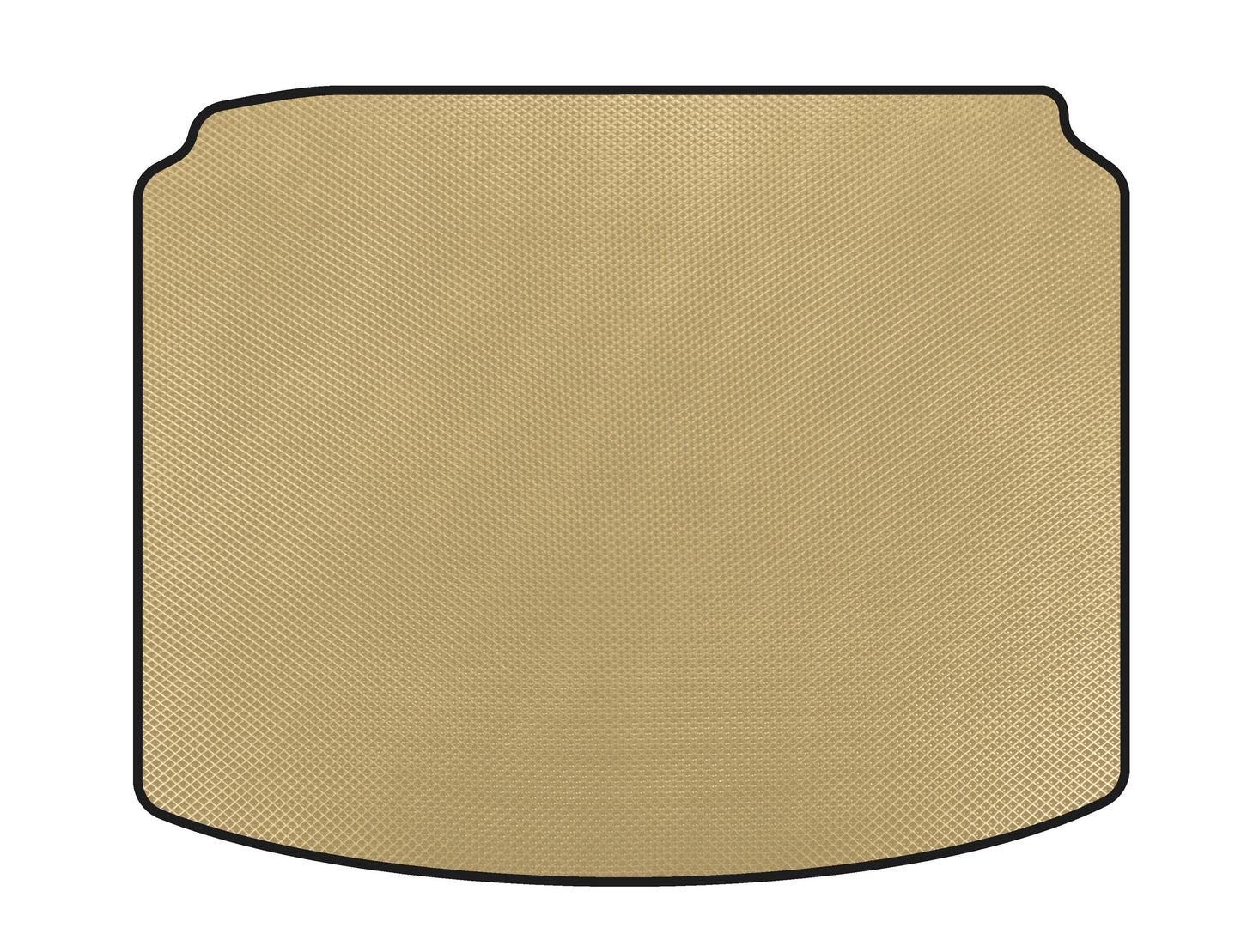 Trunk mat (HB, 5-door, Restyling, Beige) for Citroen C-4 2004-2010 - image 1