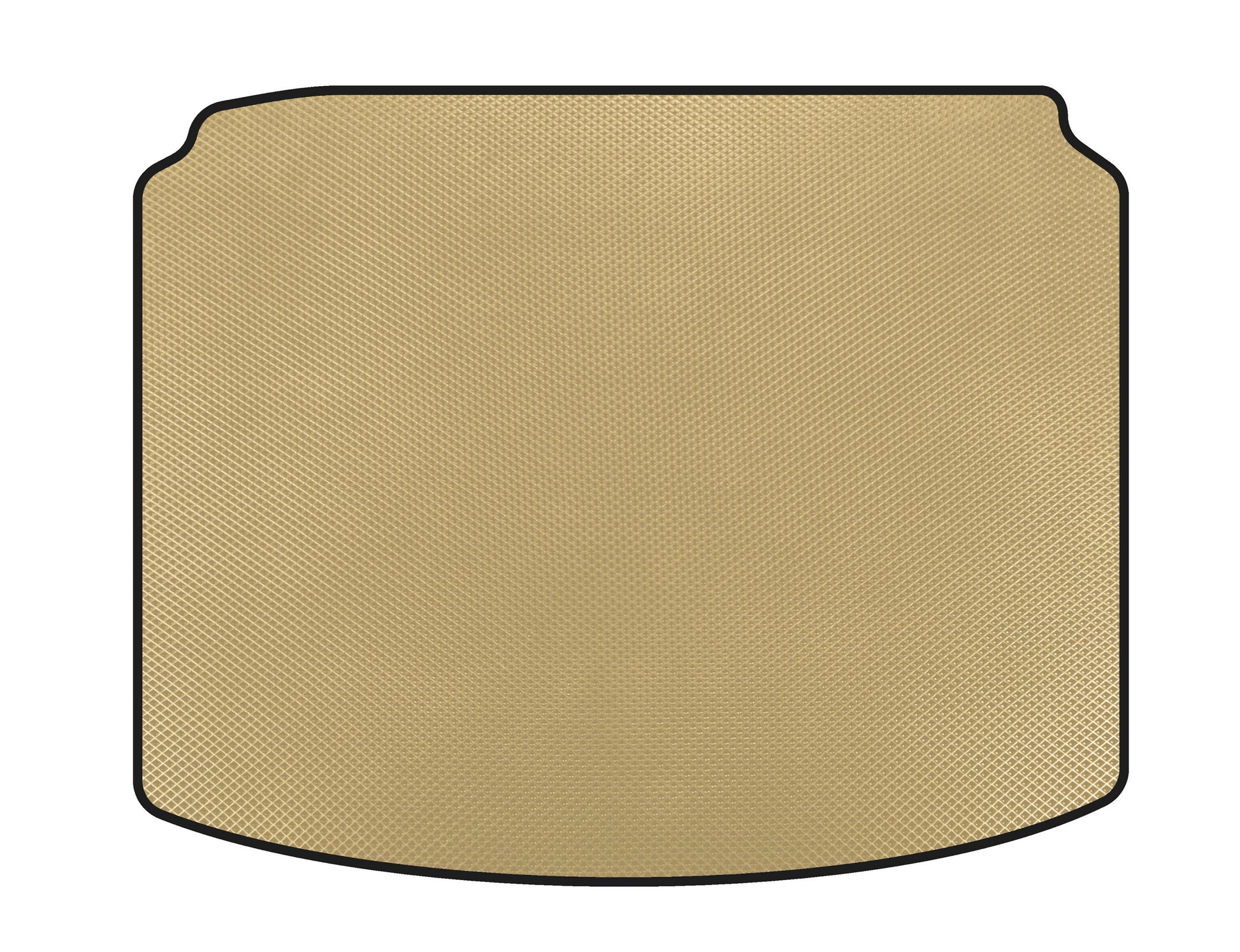Trunk mat (HB, 5-door, Restyling, Beige) for Citroen C-4 2004-2010 - image 1