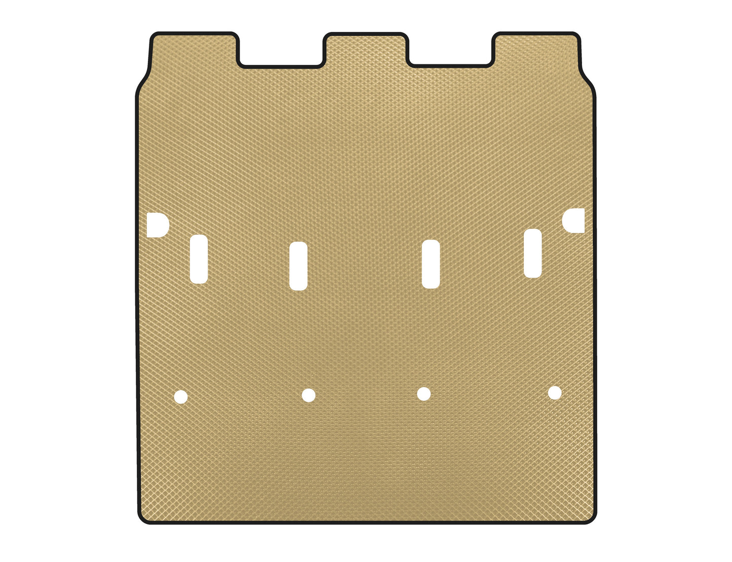 EVA Trunk Mat (7-Seater/Long Wheelbase, Beige) for Peugeot Partner/Rifter 2019- - image 1