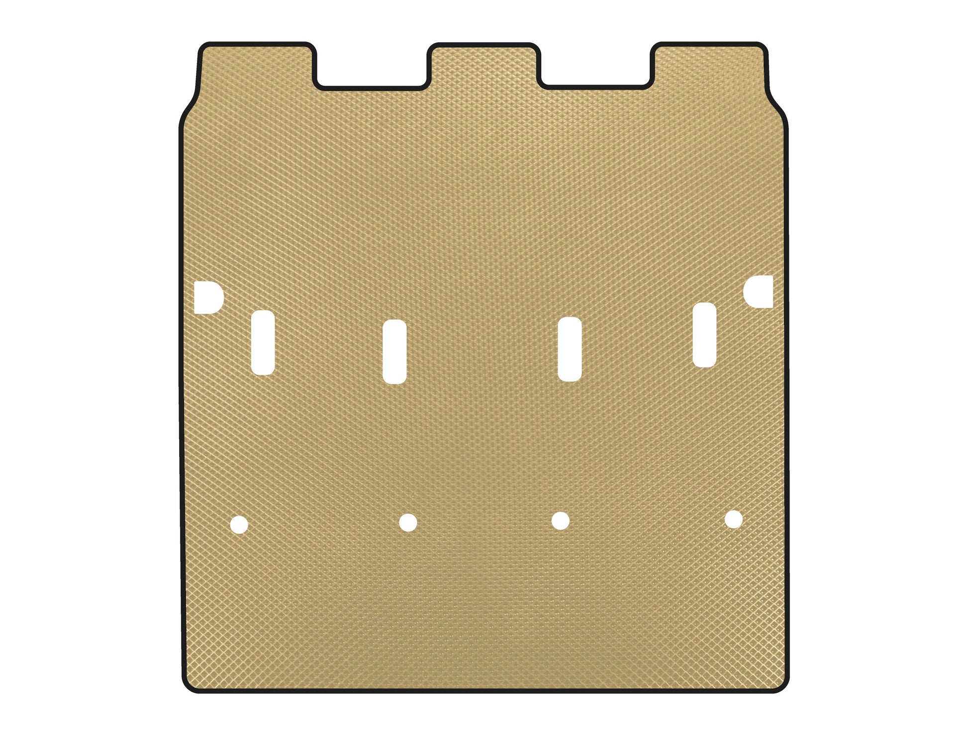 EVA Trunk Mat (7-Seater/Long Wheelbase, Beige) for Peugeot Partner/Rifter 2019- - image 1