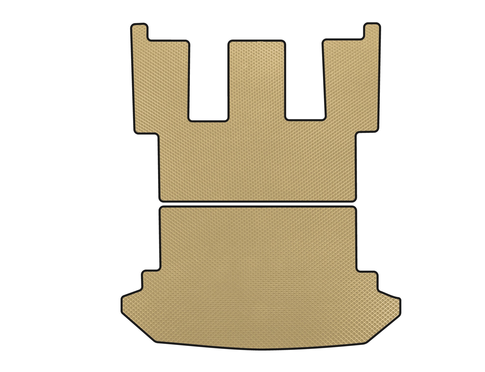 EVA Trunk Mat (Beige) for Peugeot 807 2002-2014 - image 1