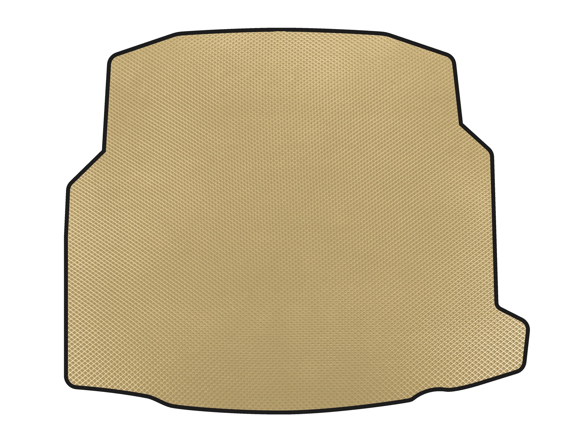 Mat in the trunk EVA (SD, Beige) for Mercedes E-class W213 2016-2023 - image 1