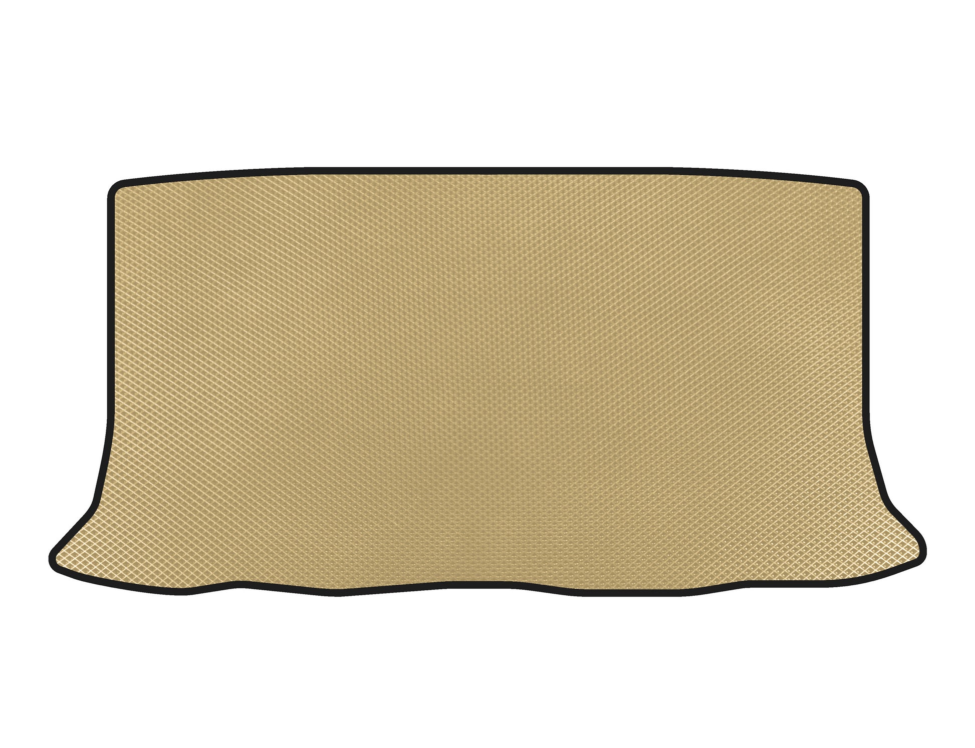 EVA Trunk Mat (HB, Beige) for Nissan Micra K12 2003-2010 - image 1