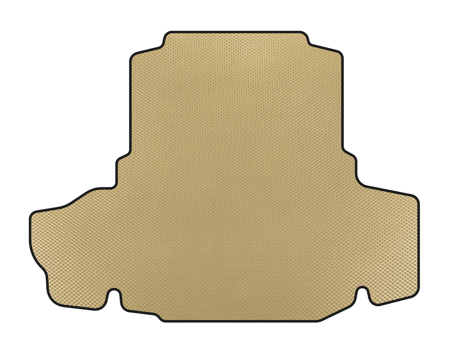 EVA trunk mat (2011-2015, SD, Not all-wheel drive, Beige) for Lexus GS 2011-2020 - image 1