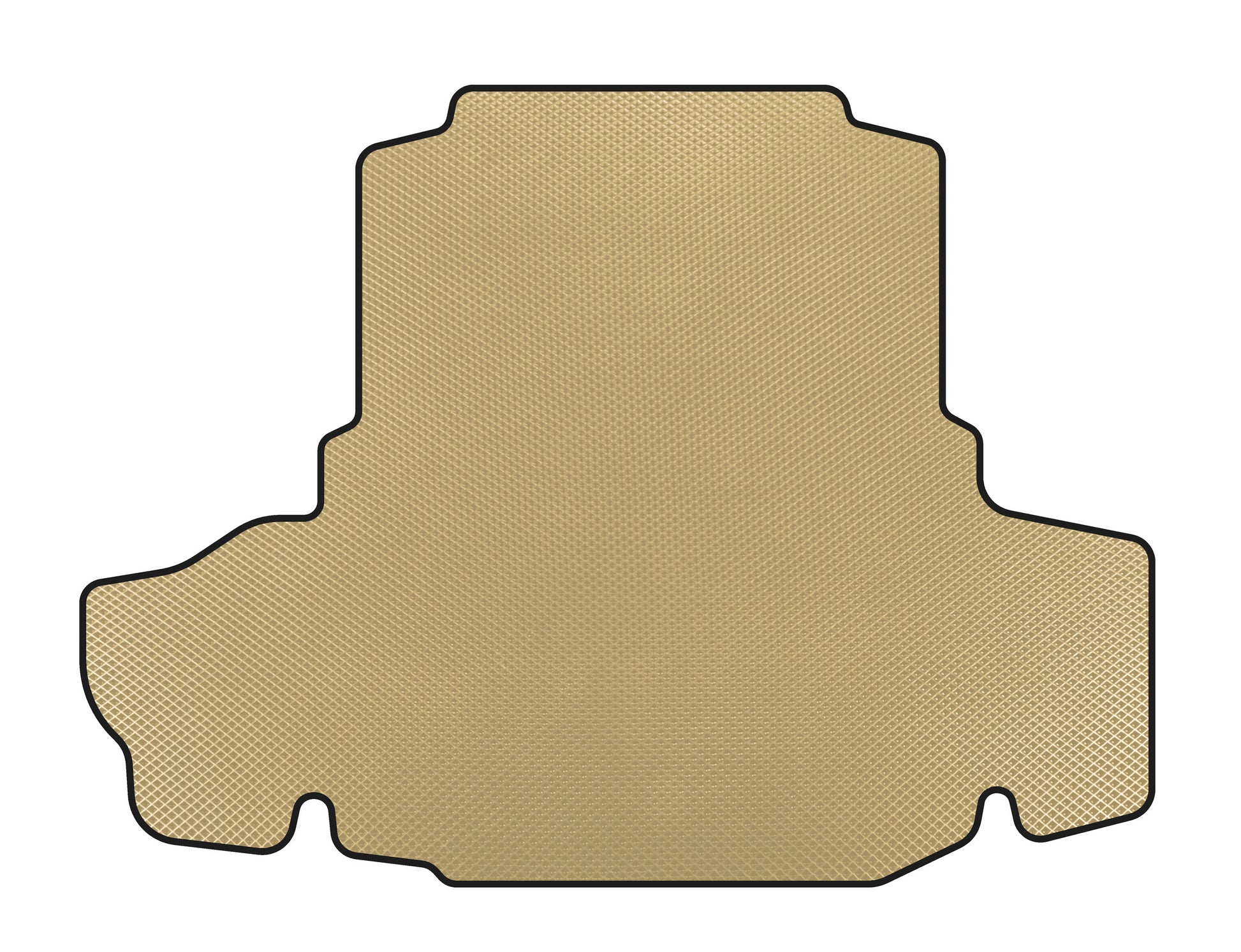 EVA trunk mat (2011-2015, SD, Not all-wheel drive, Beige) for Lexus GS 2011-2020 - image 1