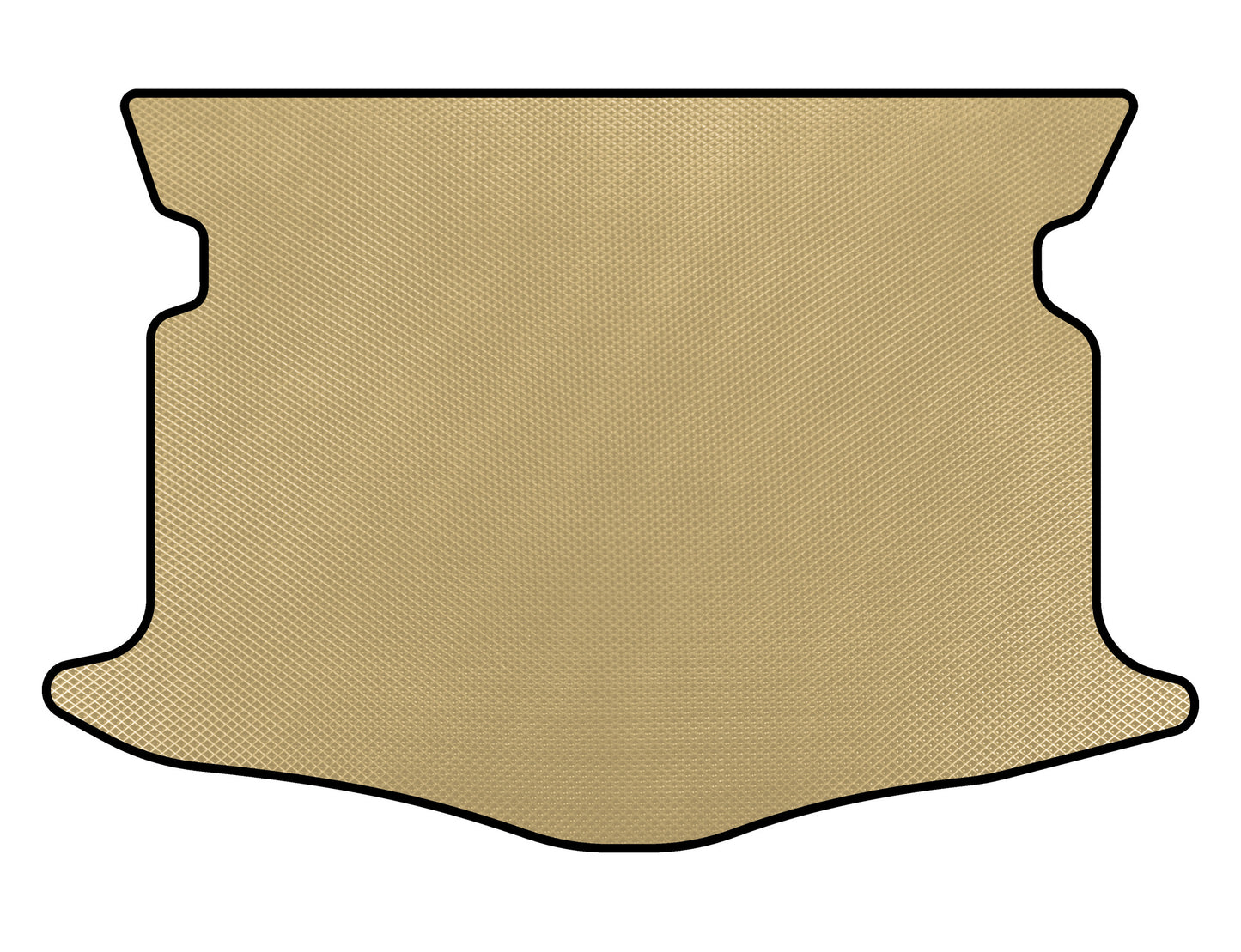 EVA Trunk Mat (Beige) for Honda FR-V 2004-2009 - image 1