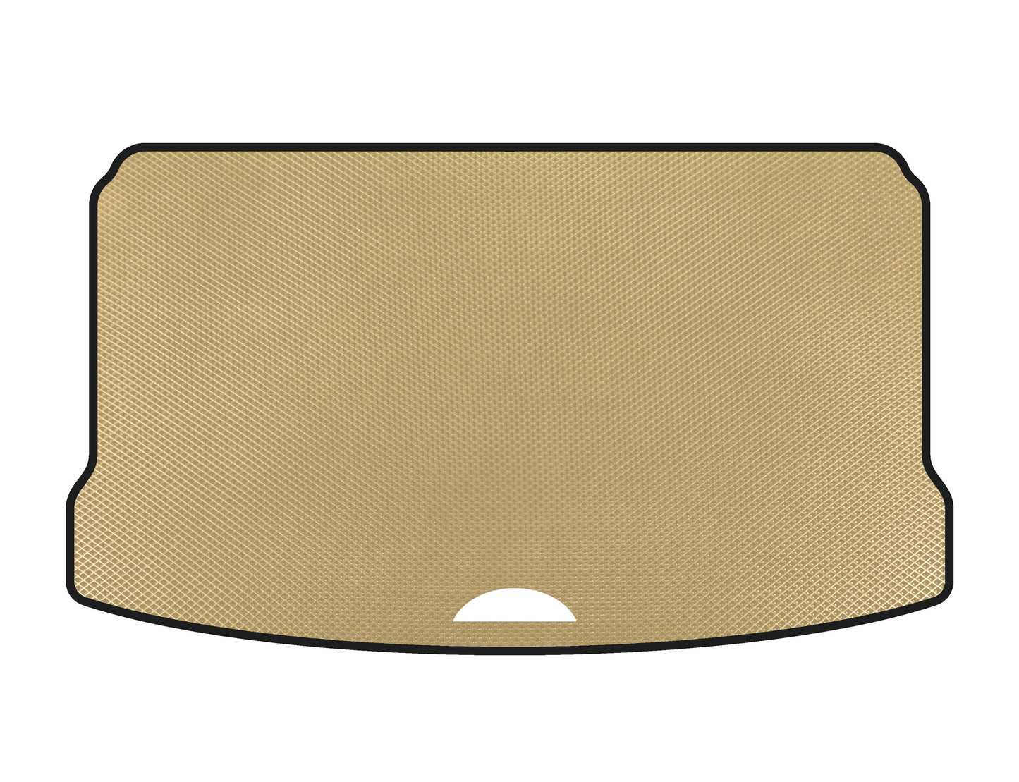 EVA Trunk Mat (for S F55, 5-door, Beige) for Mini Cooper F55/56/57 2014-2023 - image 1