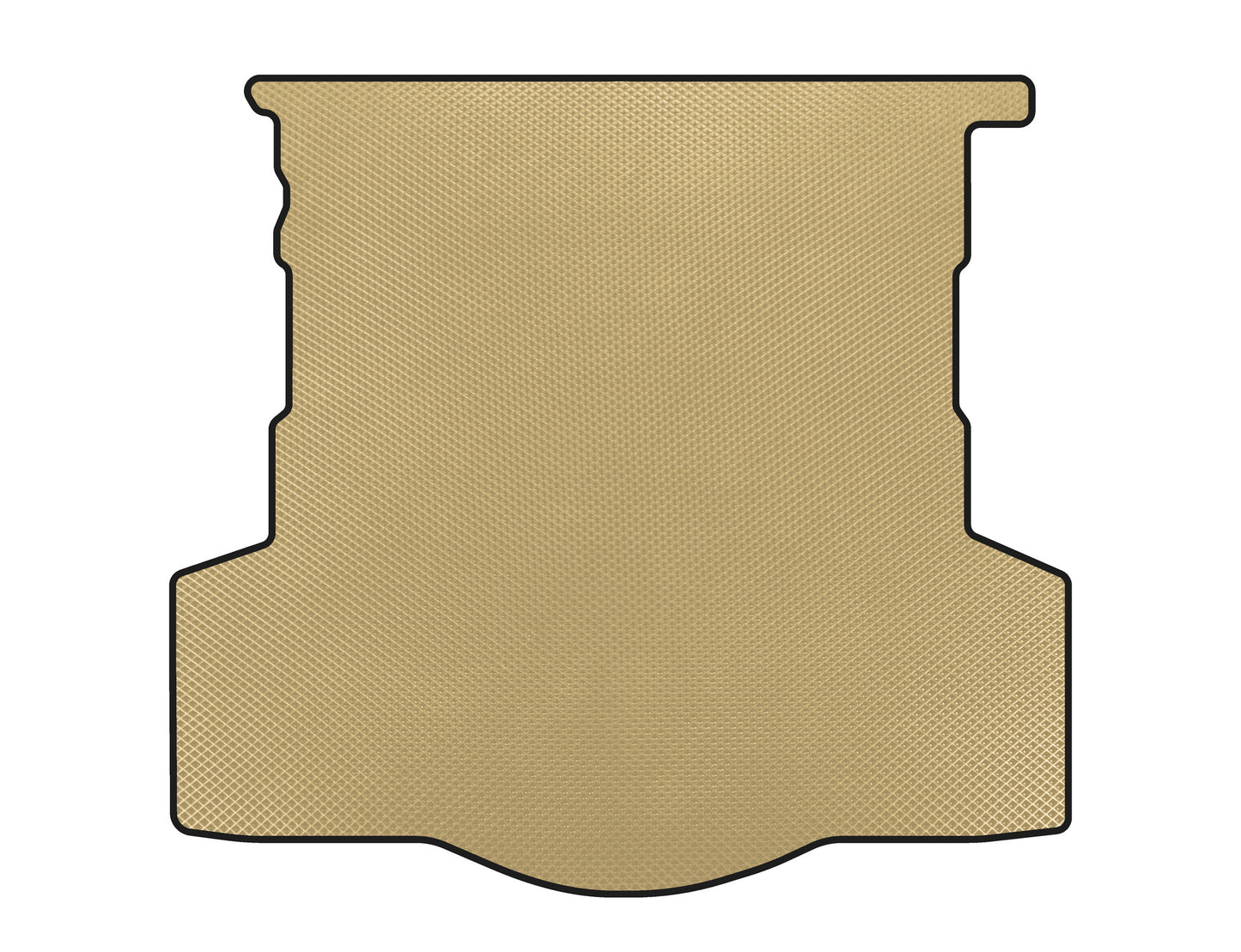EVA trunk mat (2016-2020, SD, Beige) for Lincoln MKZ 2012-2020 - image 1