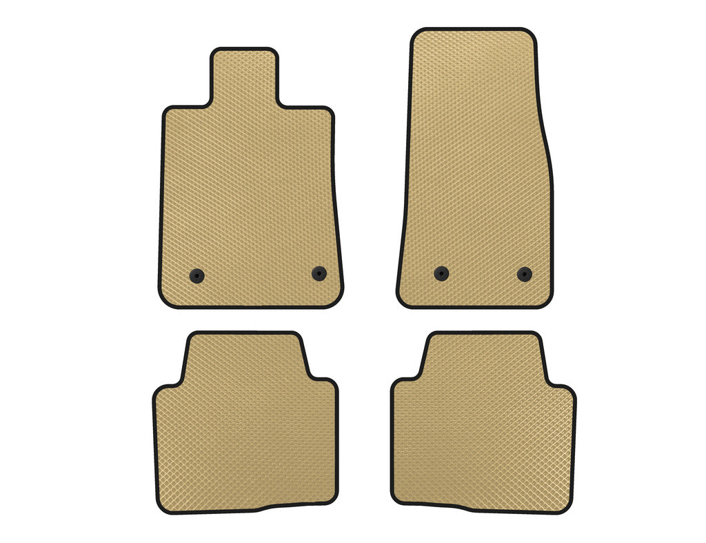 EVA Floor Mats (2013+, Beige) for Cadillac CTS 2013-2019 - image 1