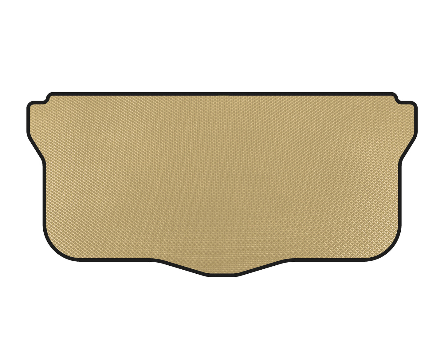 EVA Trunk Mat (HB, Beige) for Citroen C-1 2014-2021 - image 1