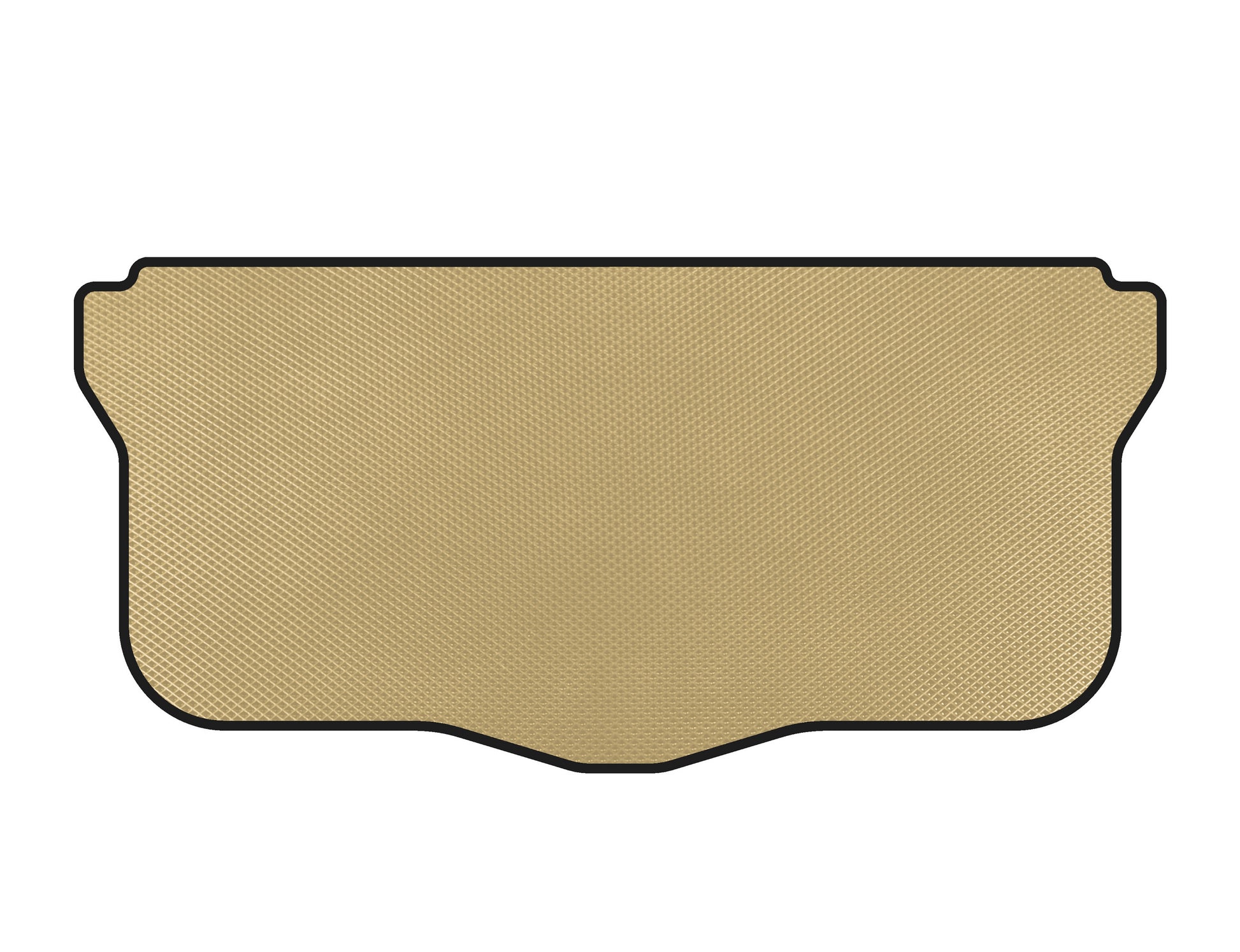 EVA Trunk Mat (HB, Beige) for Citroen C-1 2014-2021 - image 1