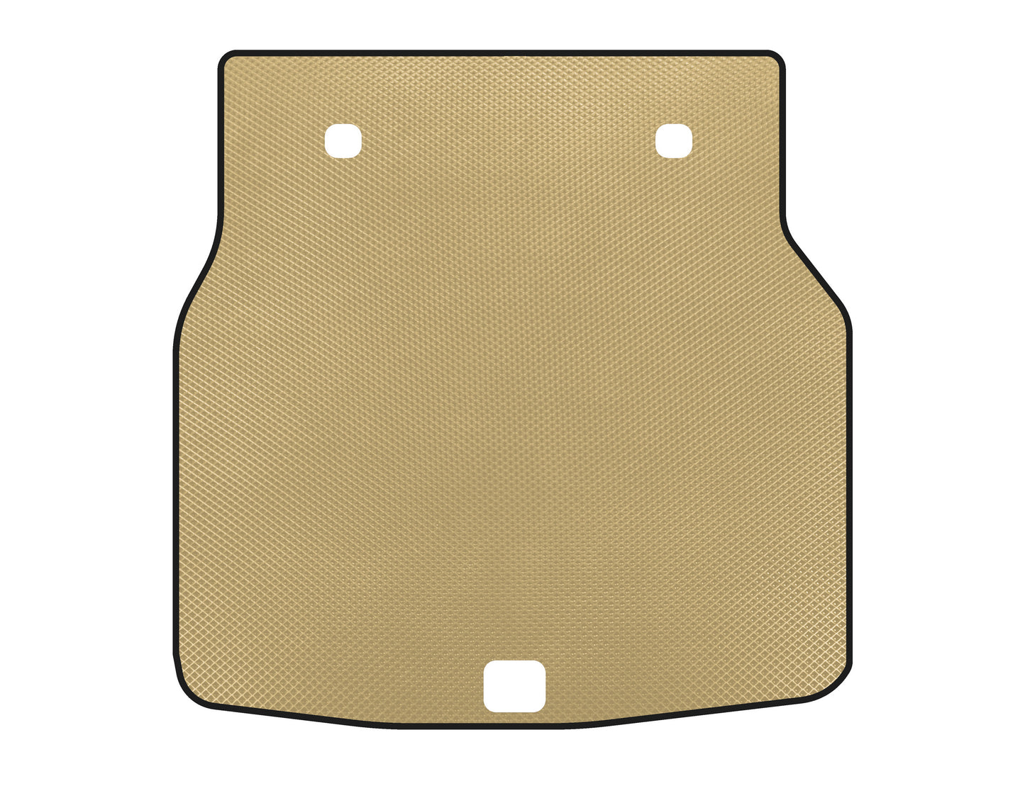 Trunk mat (2001-2004, Beige) for Mercedes C-class W203 2000-2007 - image 1