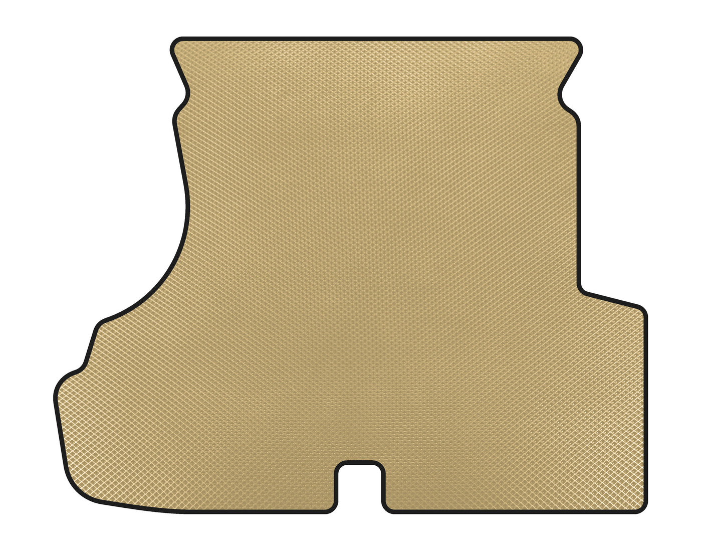 EVA boot mat (Coupe, Beige) for Mercedes CLK W208 1997-2002 - image 1