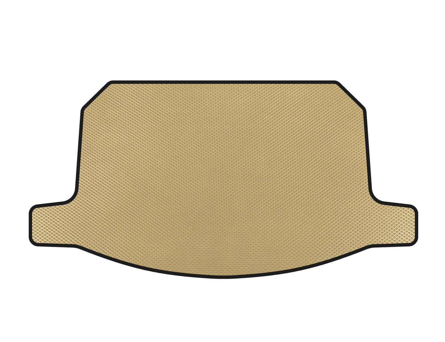 EVA Trunk Mat (Hybrid, Beige) for Nissan Qashqai 2021- - image 1