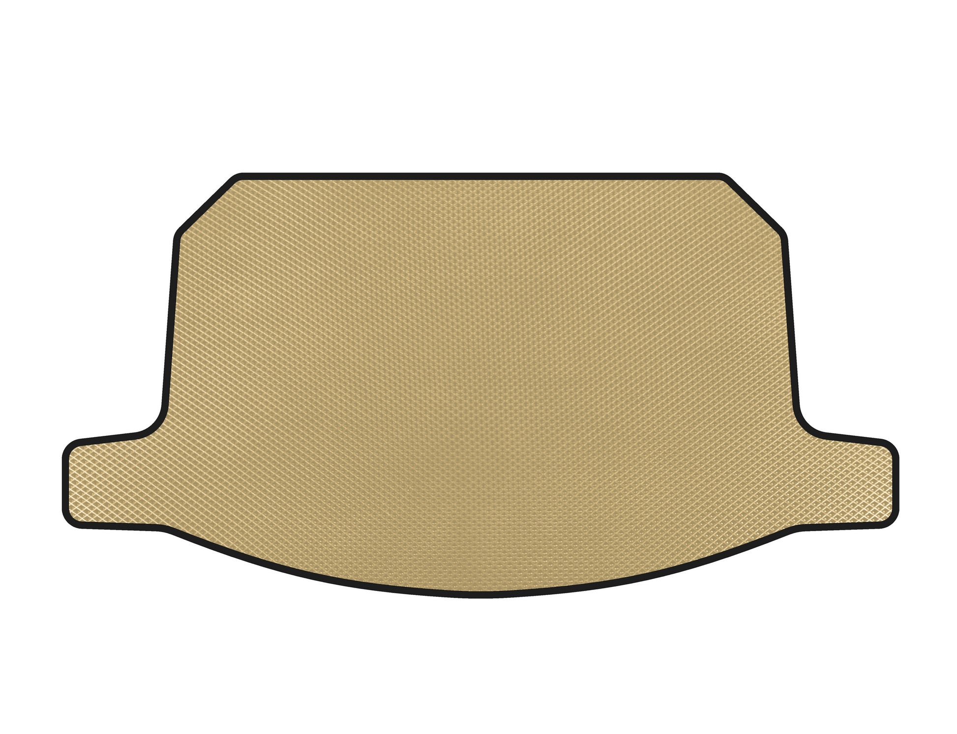 EVA Trunk Mat (Hybrid, Beige) for Nissan Qashqai 2021- - image 1
