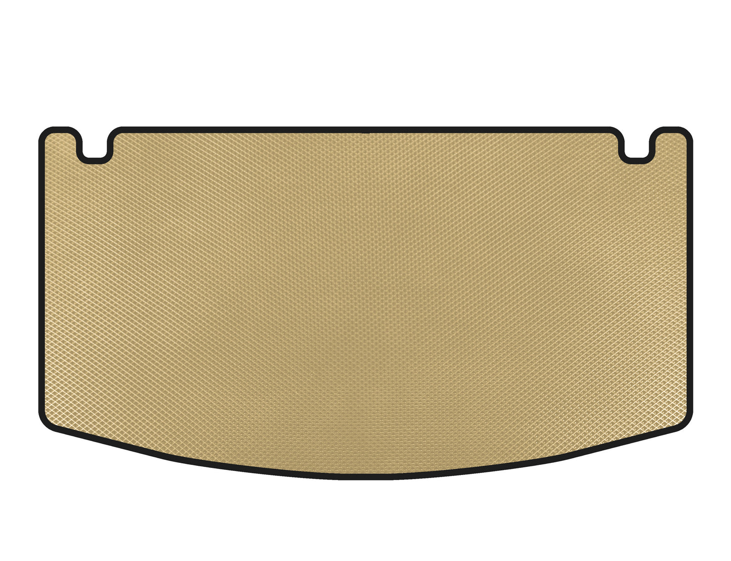 EVA trunk mat (2009-2011, HB, Beige) for Kia Picanto 2004-2011 - image 1