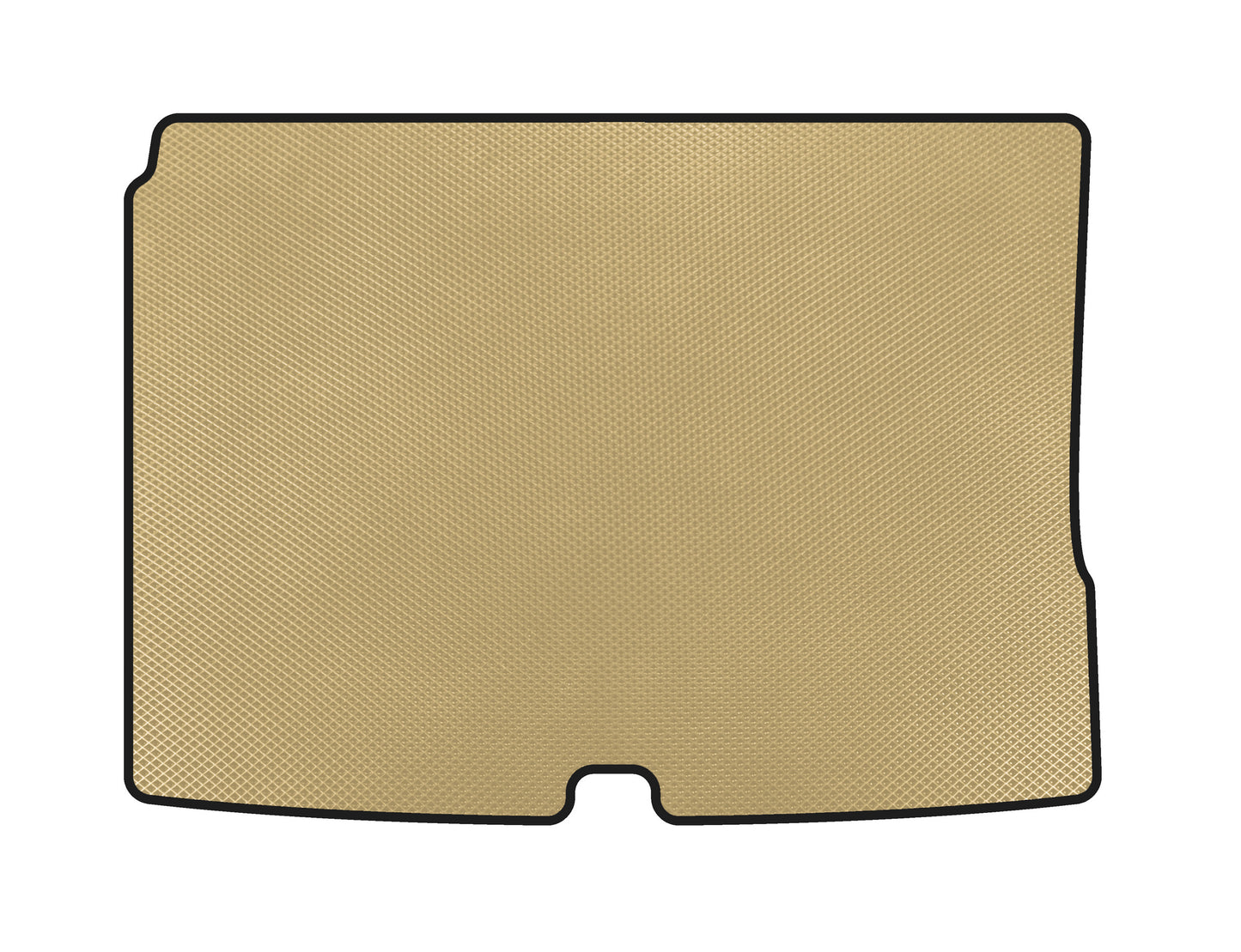 EVA Trunk Mat (For Qubo 2008-2016, Beige) for Fiat Fiorino/Qubo 2008-2024 - image 1