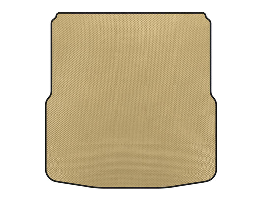 Trunk mat (double floor, SW, Beige) for Skoda Superb 2009-2015 - image 1