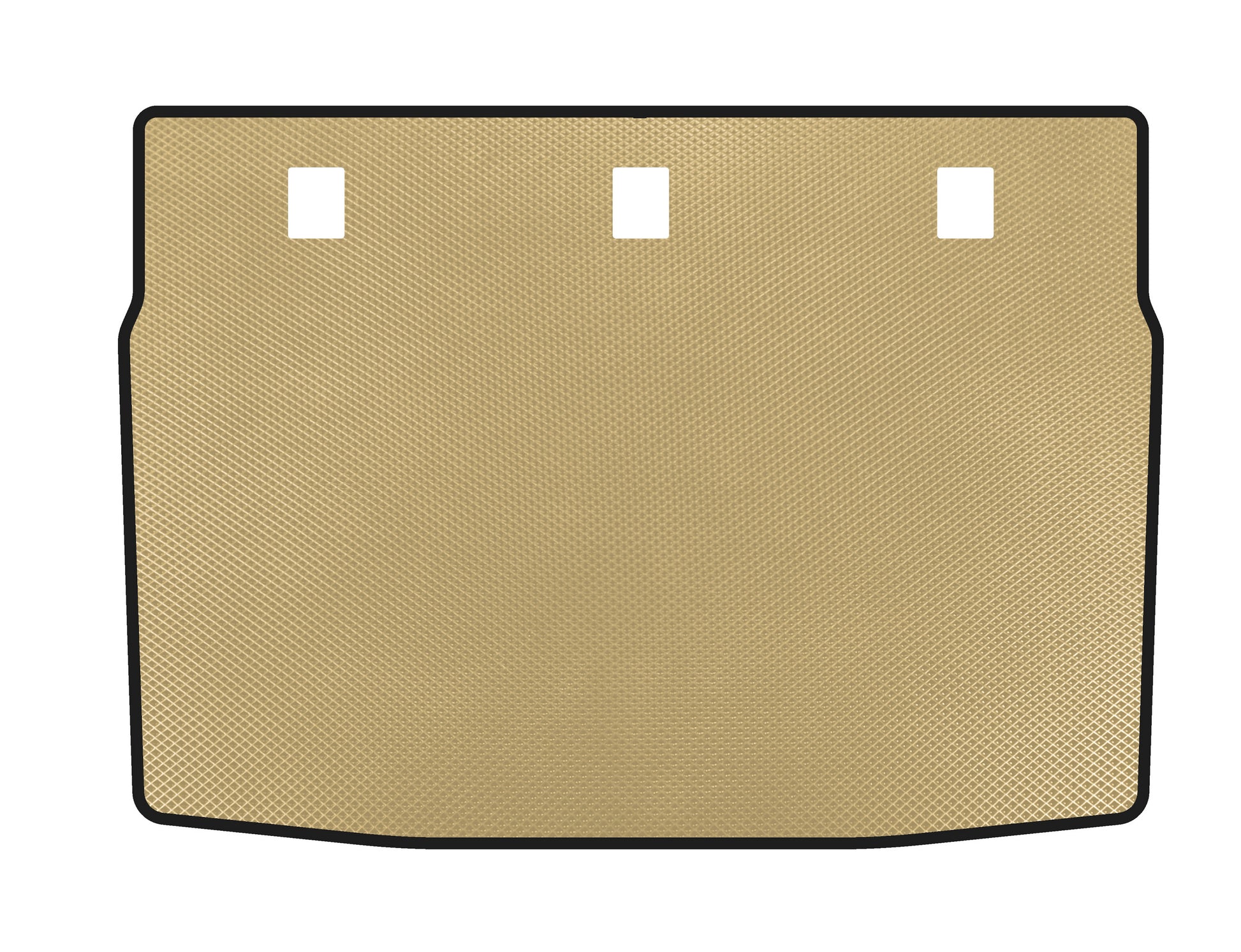 EVA Trunk Mat (2008-2012, Beige) for Kia Forte 2008–2024 - image 1