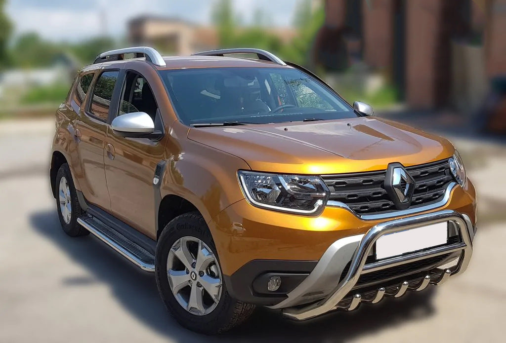 Bull bar without logo WT003 (stainless steel) for Dacia Duster 2018-2024 - image 6
