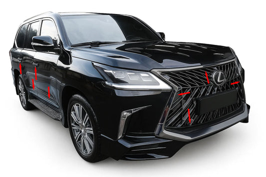 BlackEdition Body Kit (for TRD 2016+) for Lexus LX570/450d 2008-2022 - image 1