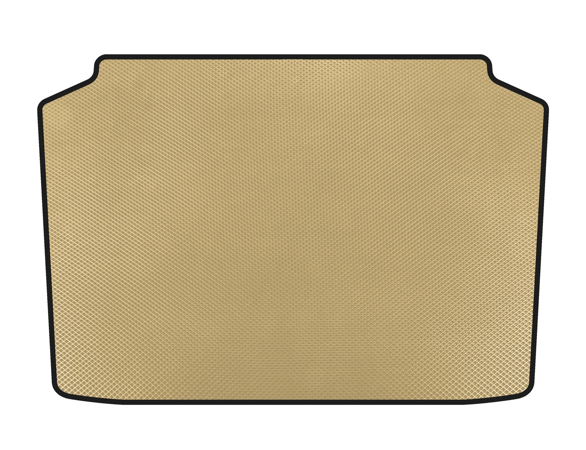 EVA Trunk Mat (HB, 3/5-Door, Beige) for Volkswagen Polo 2001-2009 - image 1