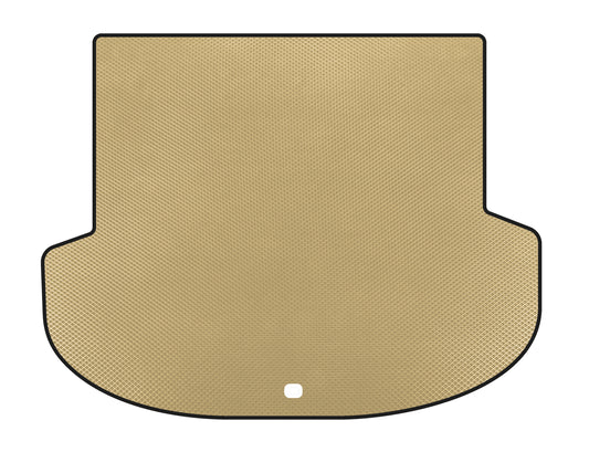 EVA trunk mat (2018-2020, Beige) for Hyundai Santa Fe 4 2018-2023 - image 1