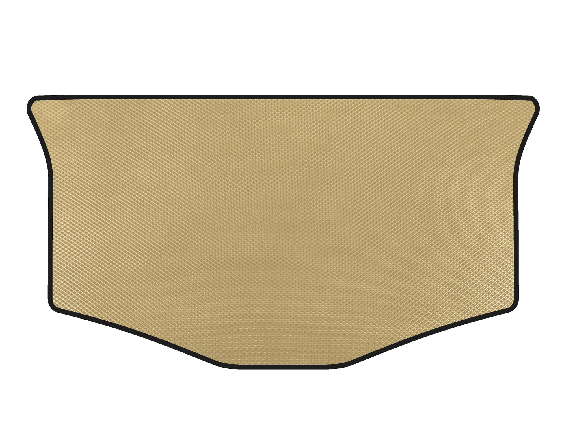 EVA Trunk Mat (HB, Beige) for Opel Agila 2007-2015 - image 1
