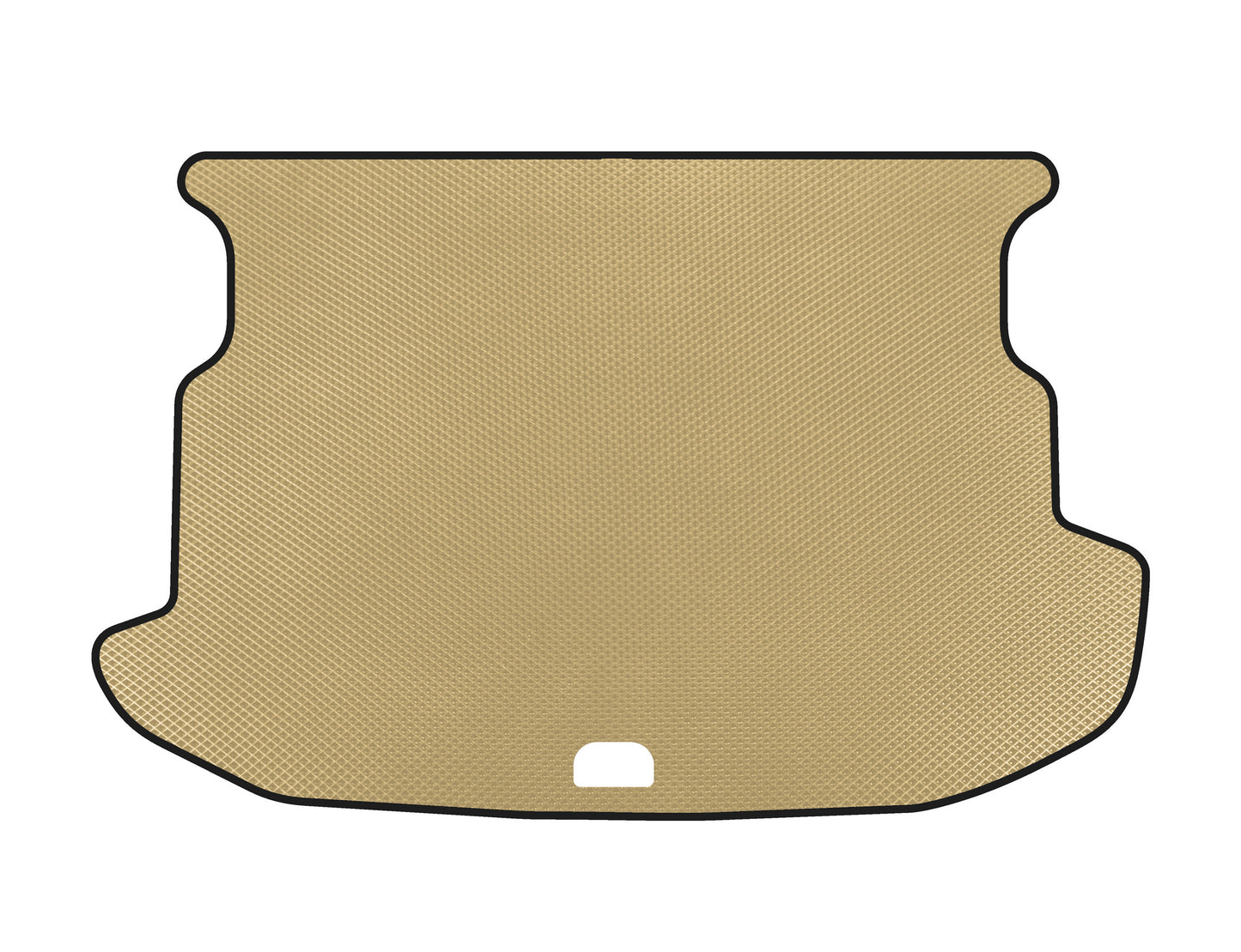 EVA Trunk Mat (2010-2016, Beige) for SsangYong Korando 2010-2019 - image 1