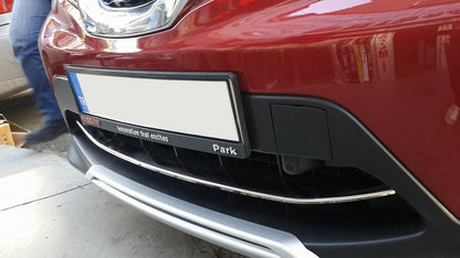 Front bumper protector stainless steel (2014-2017) for Nissan Qashqai 2014-2021 - image 3