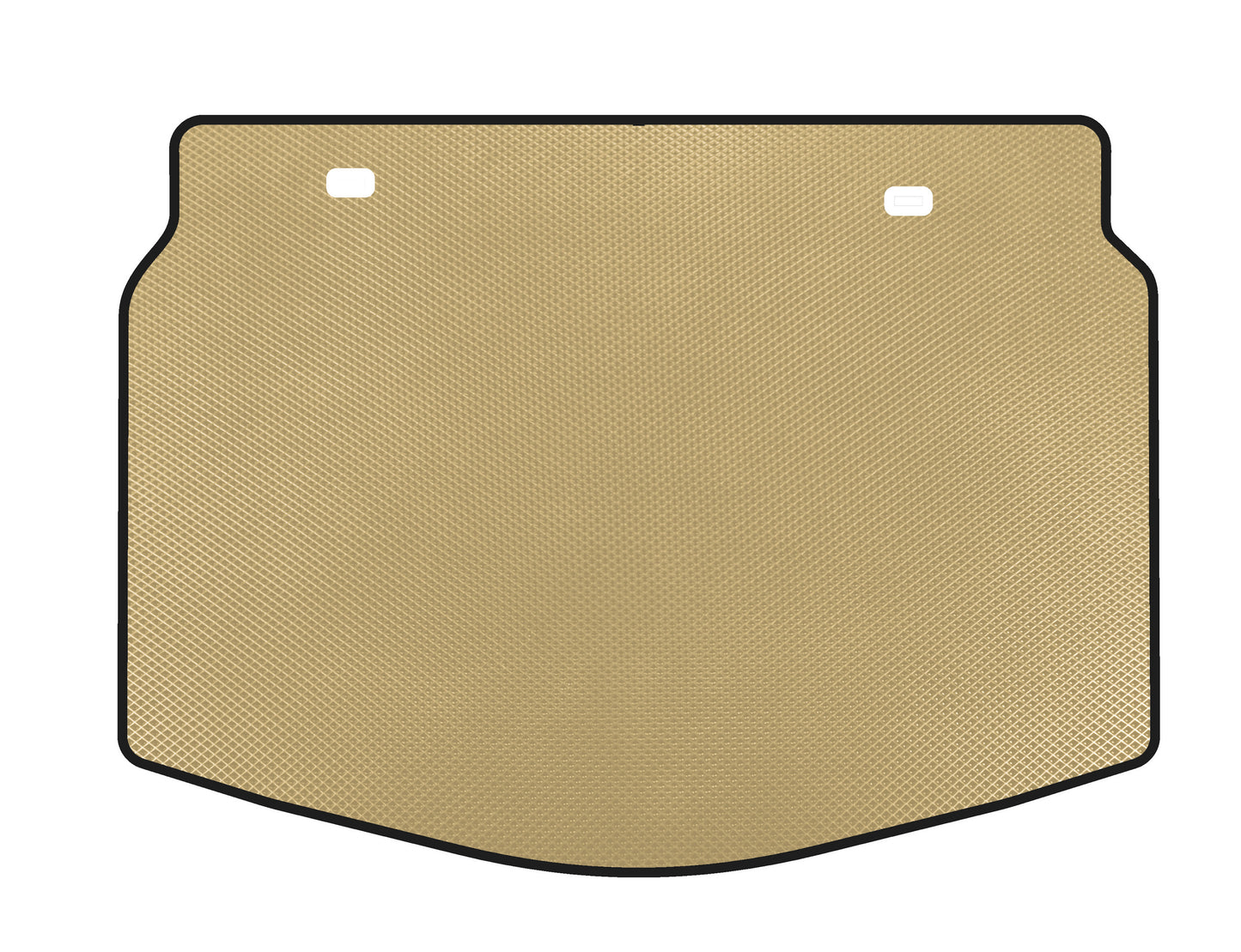EVA boot mat (Coupe, Beige) for Hyundai Veloster 2018-2022 - image 1