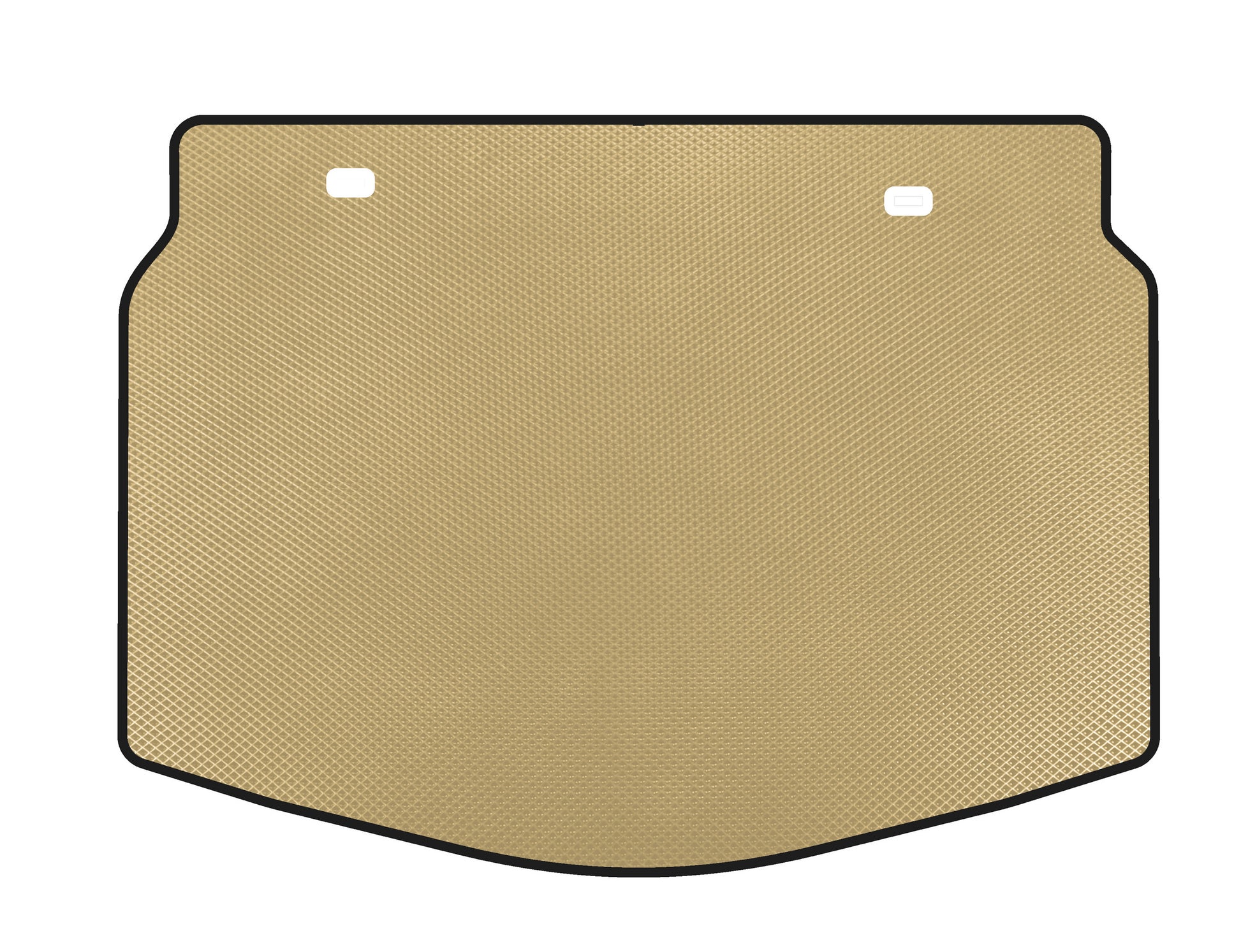 EVA boot mat (Coupe, Beige) for Hyundai Veloster 2018-2022 - image 1