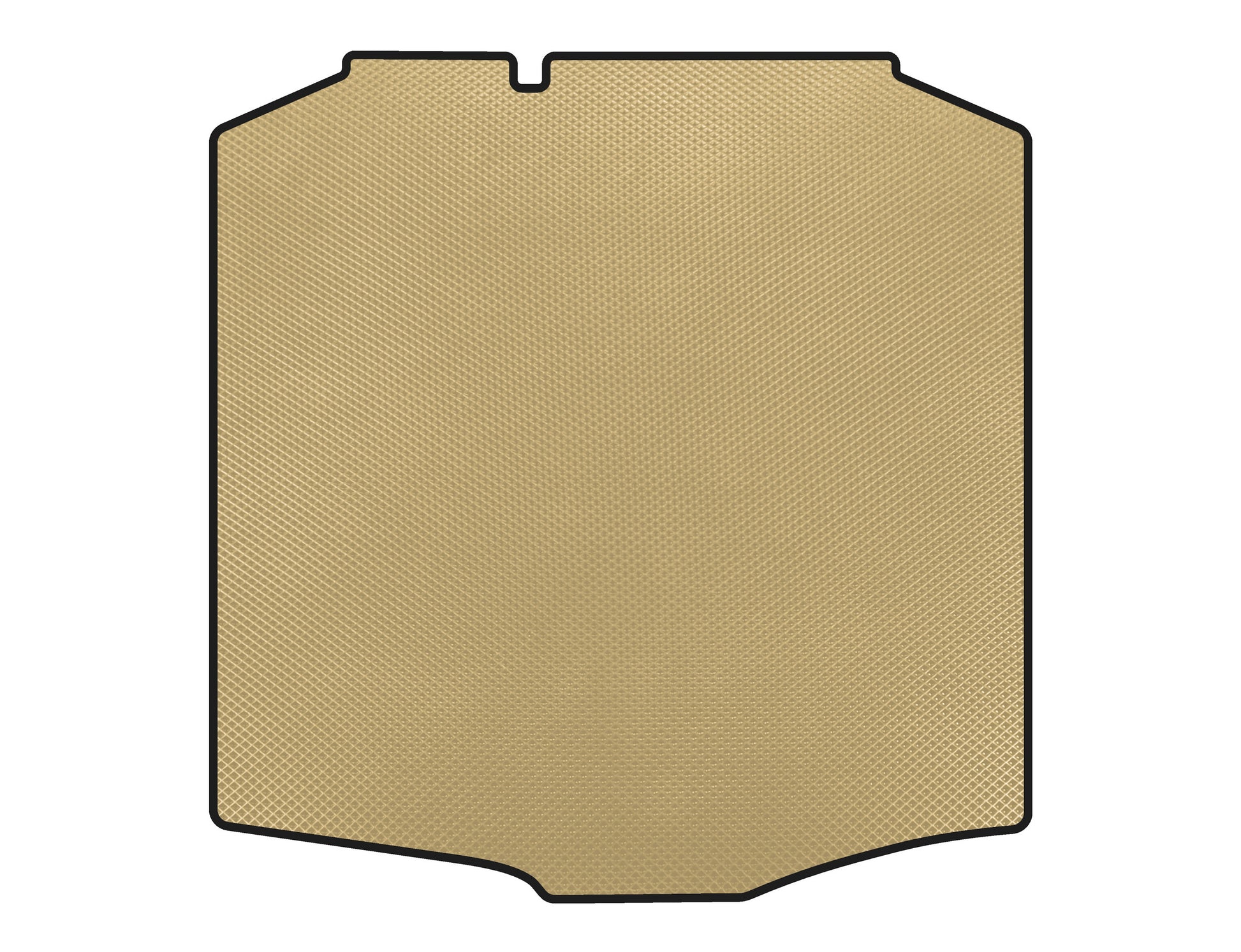 EVA Trunk Mat (2010-2014, SW, Beige) for Skoda Fabia 2007-2014 - image 1