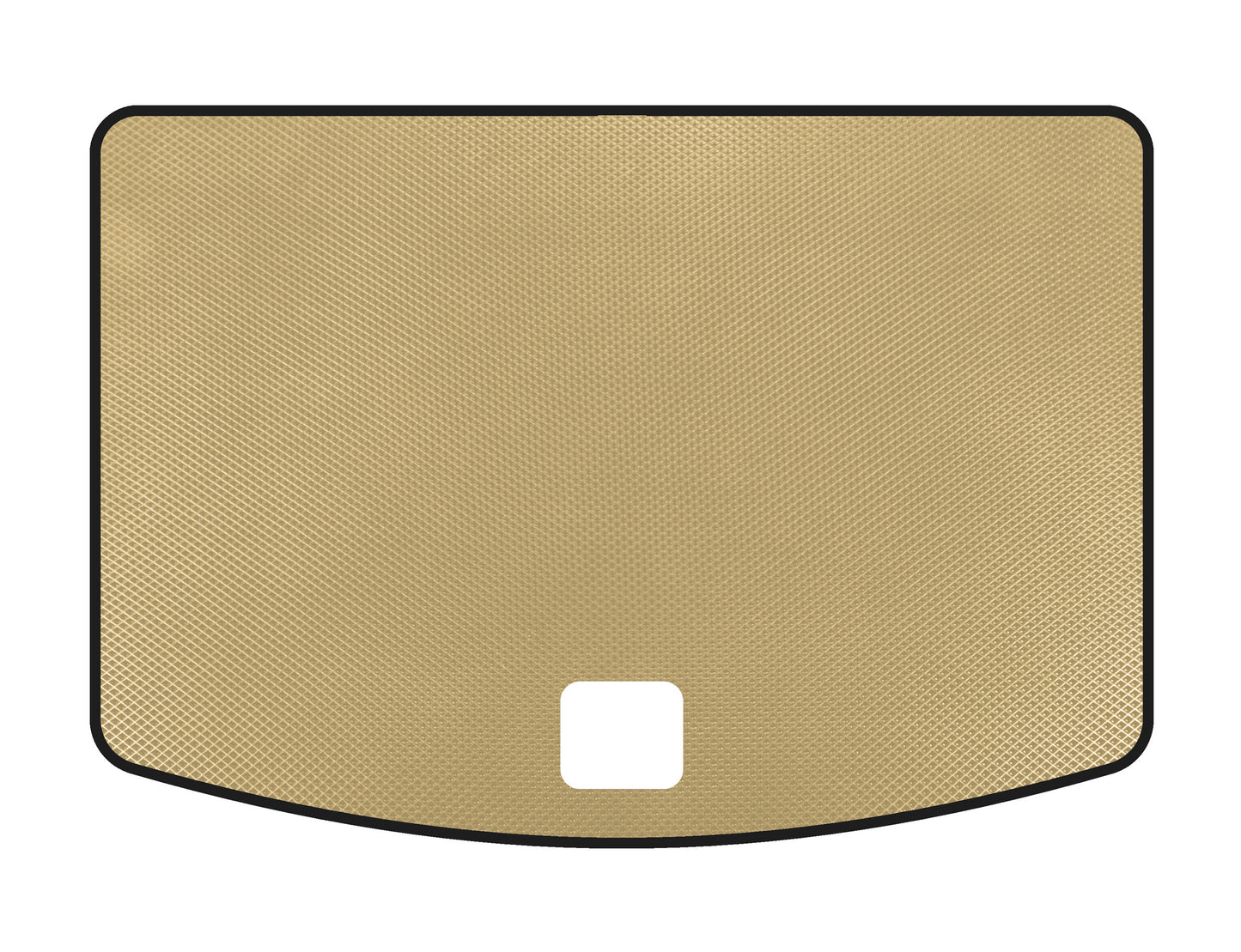 EVA trunk mat (2015-2018, All-wheel drive, Beige) for Mazda CX-3 2015↗ - image 1