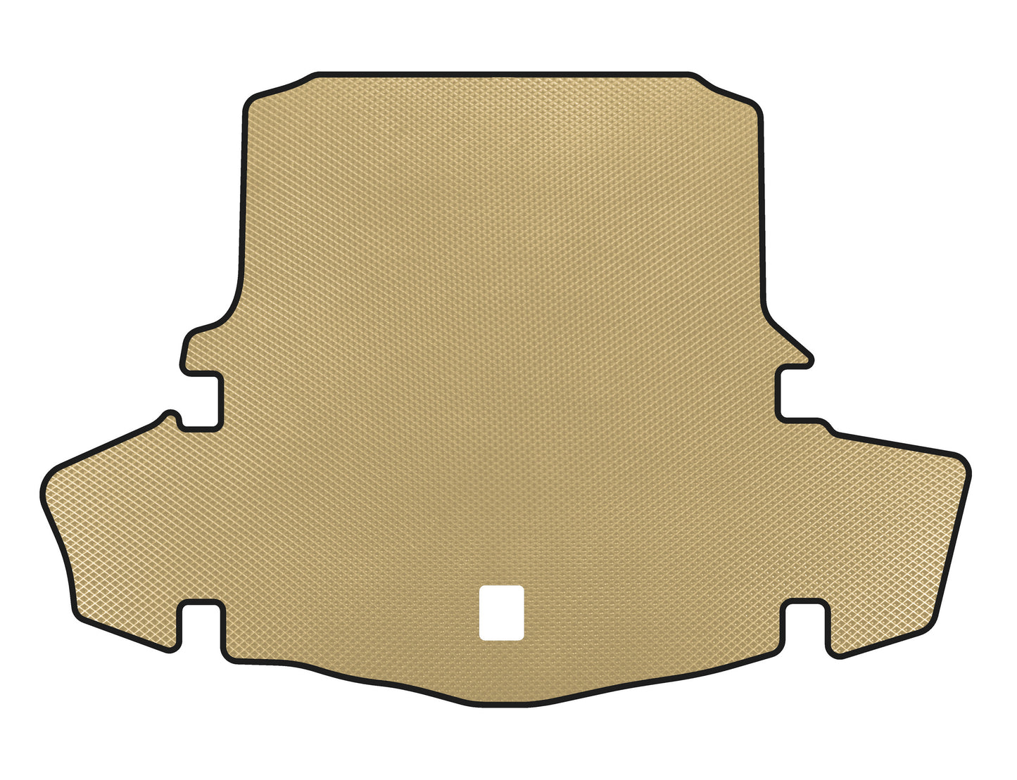 EVA Trunk Mat (Coupe, Beige) for Lexus RC 200t 2014- - image 1