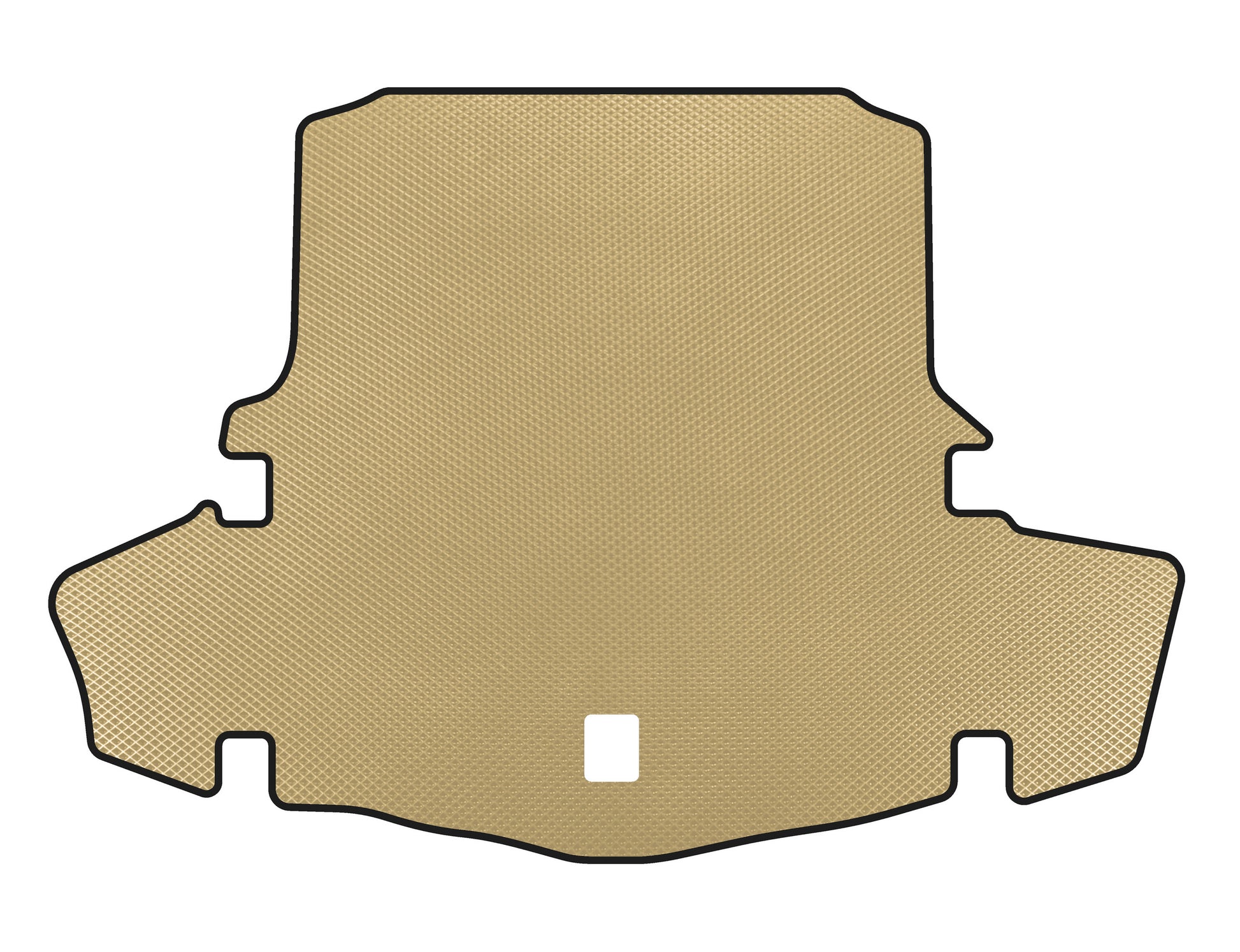 EVA boot mat (Coupe, Beige) for Lexus RC 200t 2014- - image 1