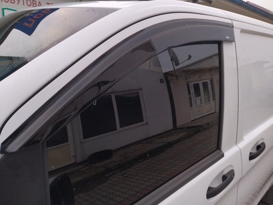 Window Deflectors (2 pcs, HIC) for Mercedes Vito/V-class W447 2014- - image 2