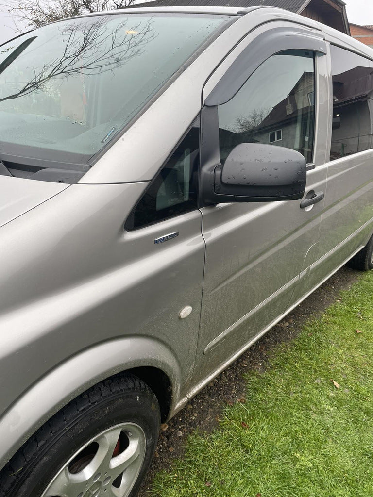Window Deflectors (2 pcs, HIC) for Mercedes Viano 2004-2014 - image 4