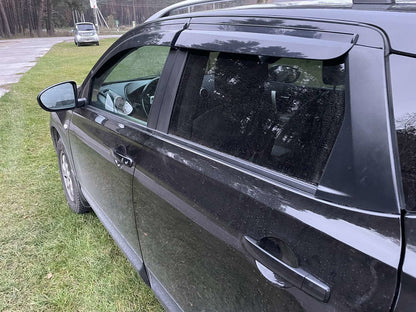 Window Deflectors (4 pcs, Sunplex Sport) for Nissan Qashqai 2007-2010 - image 8