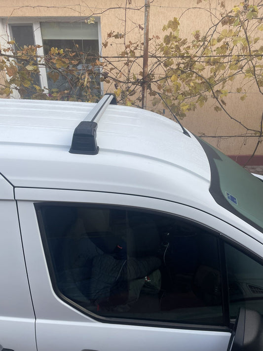 Roof bars for original mounting points lockable (2 pcs) for Ford Courier 2014-2023 - image 2