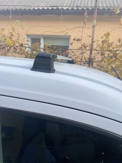 Roof bars for original mounting points lockable (2 pcs) for Ford Courier 2014-2023 - image 3