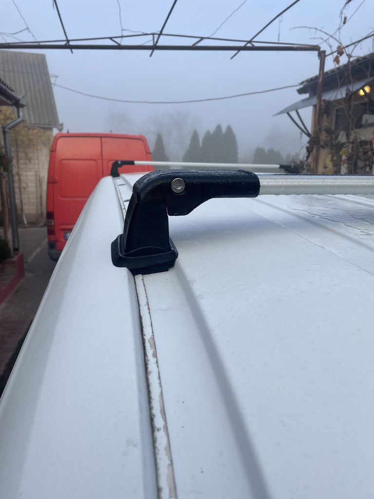 Roof bars for original mounting points lockable (2 pcs) for Ford Courier 2014-2023 - image 7